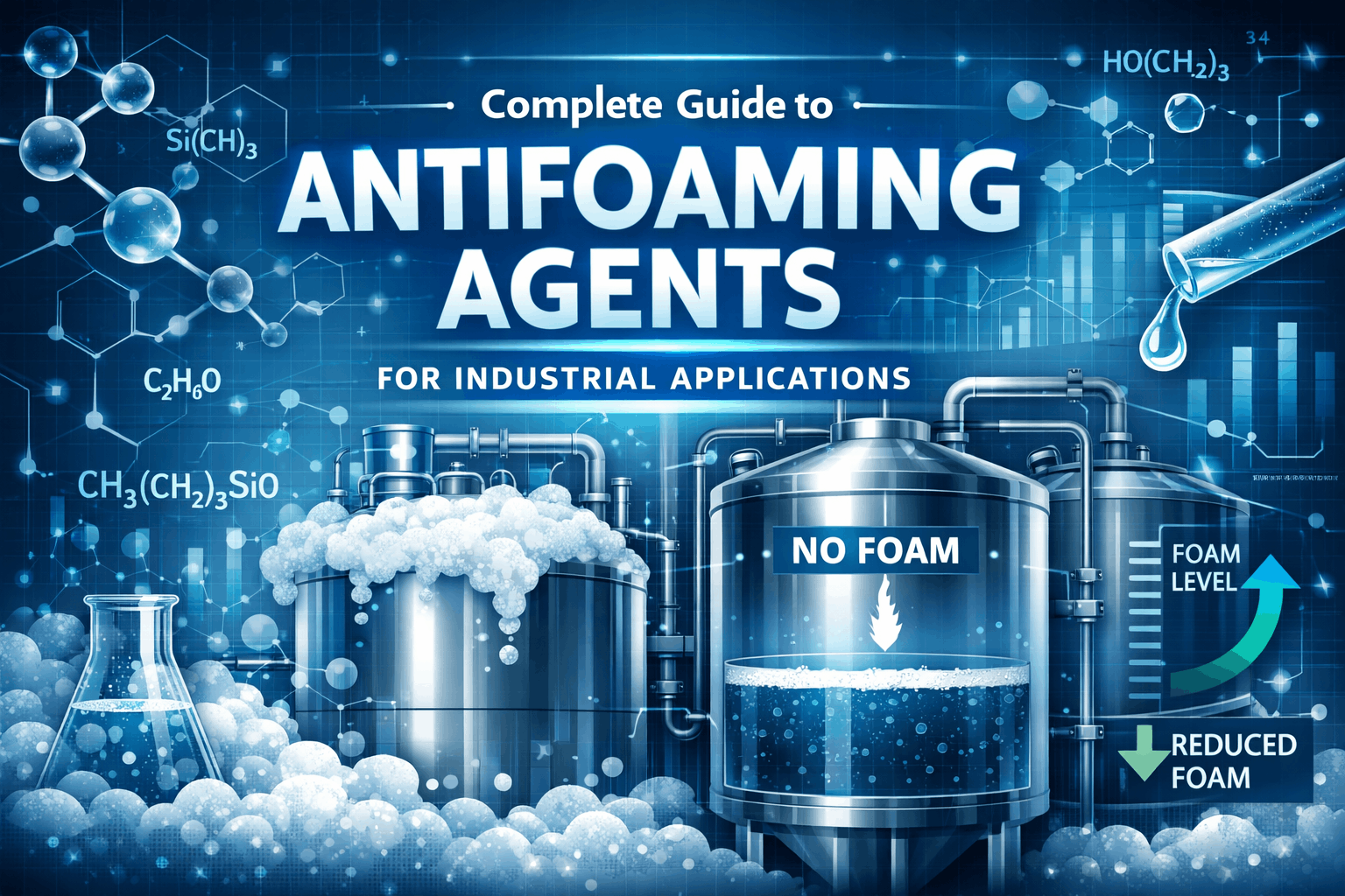 Complete Guide to Antifoaming Agents for Industrial Applications